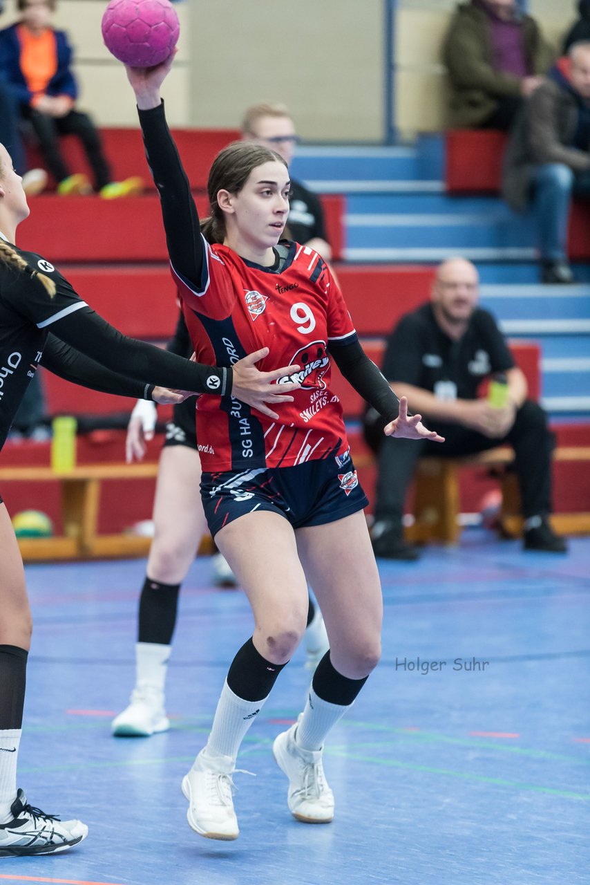 Bild 23 - B-Juniorinnen SG HH Nord - SV Henstedt Ulzburg : Ergebnis: 23:22